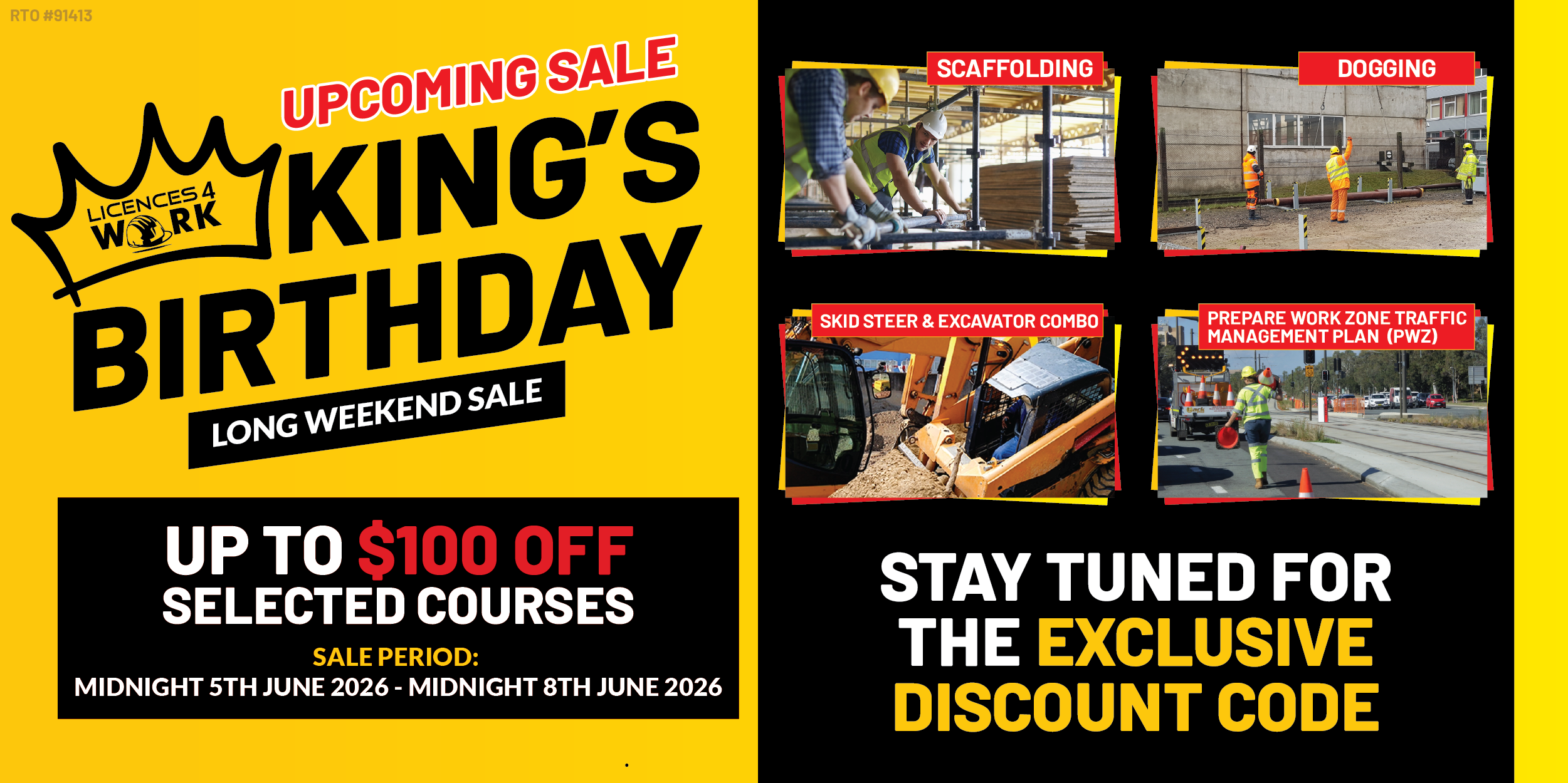 King's Birthday Sale!